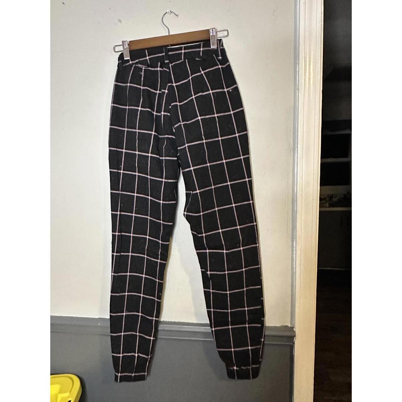 Women's Pants - Black/Pink - S – Y2K Hot Topic Women's Black and Pink …