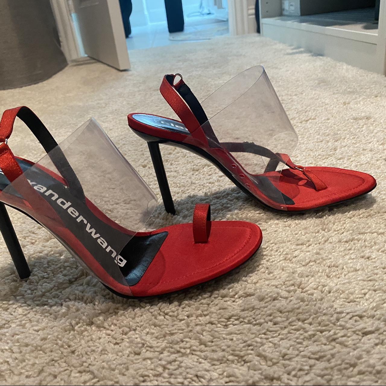 Alexander wang shop red heels