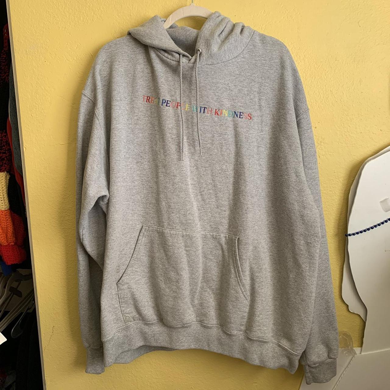 Grey treat people with kindness hoodie new arrivals