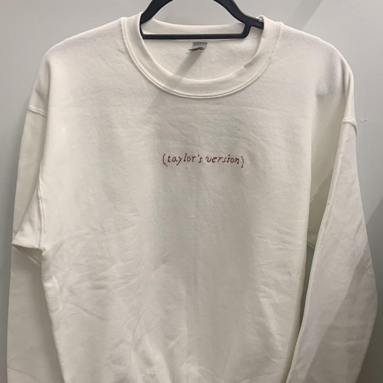 Women's White Sweatshirt | Depop