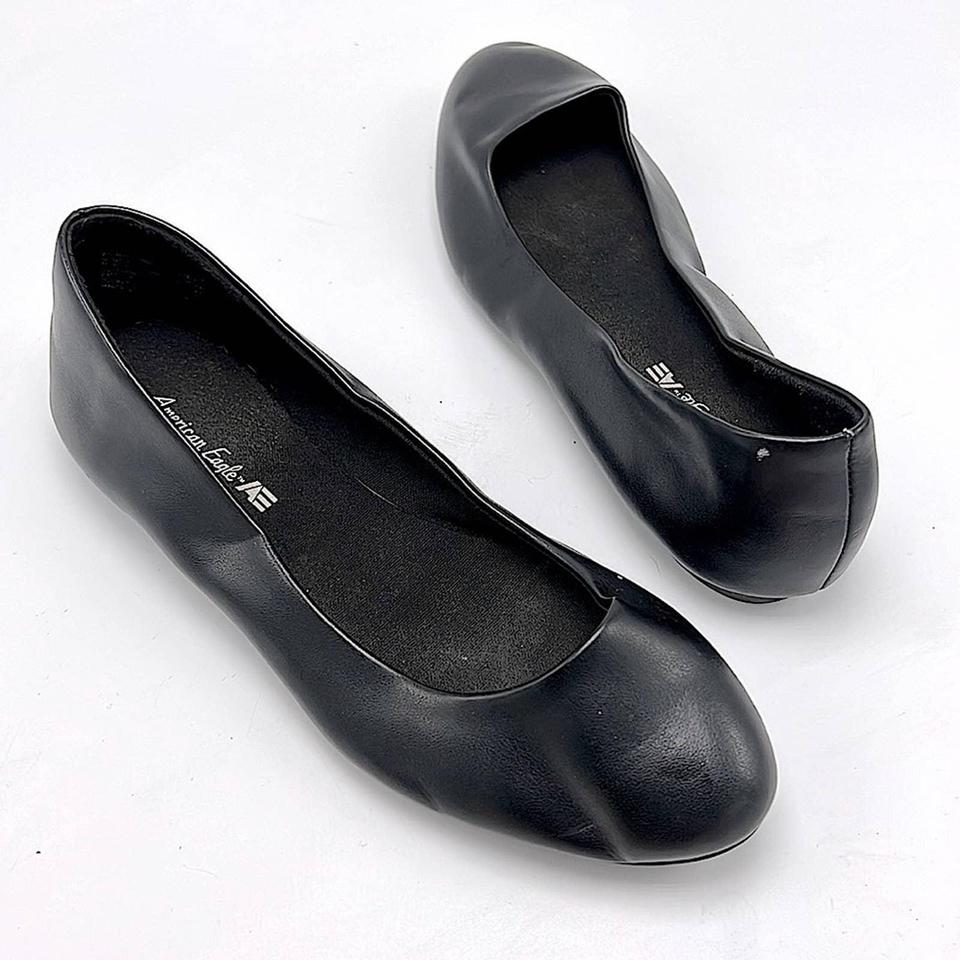 American eagle black flats online