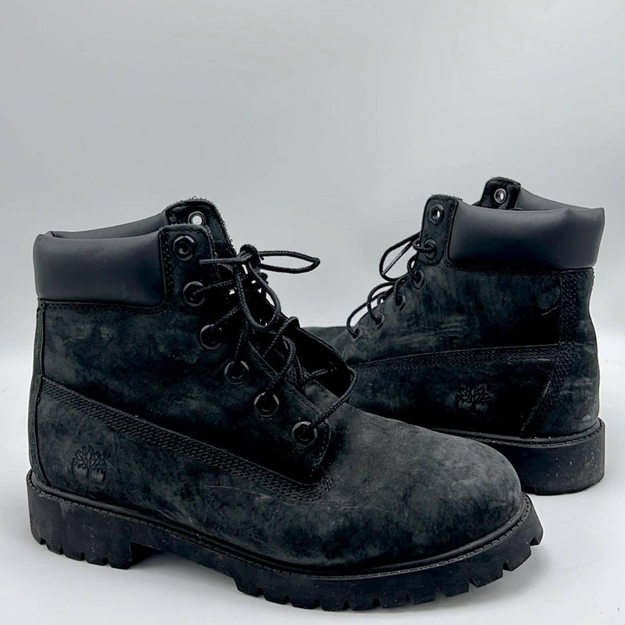 Black timberlands deals size 5.5