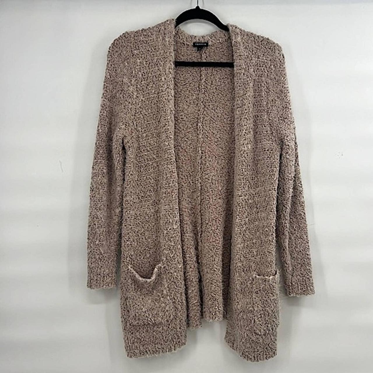 Tan deals popcorn cardigan