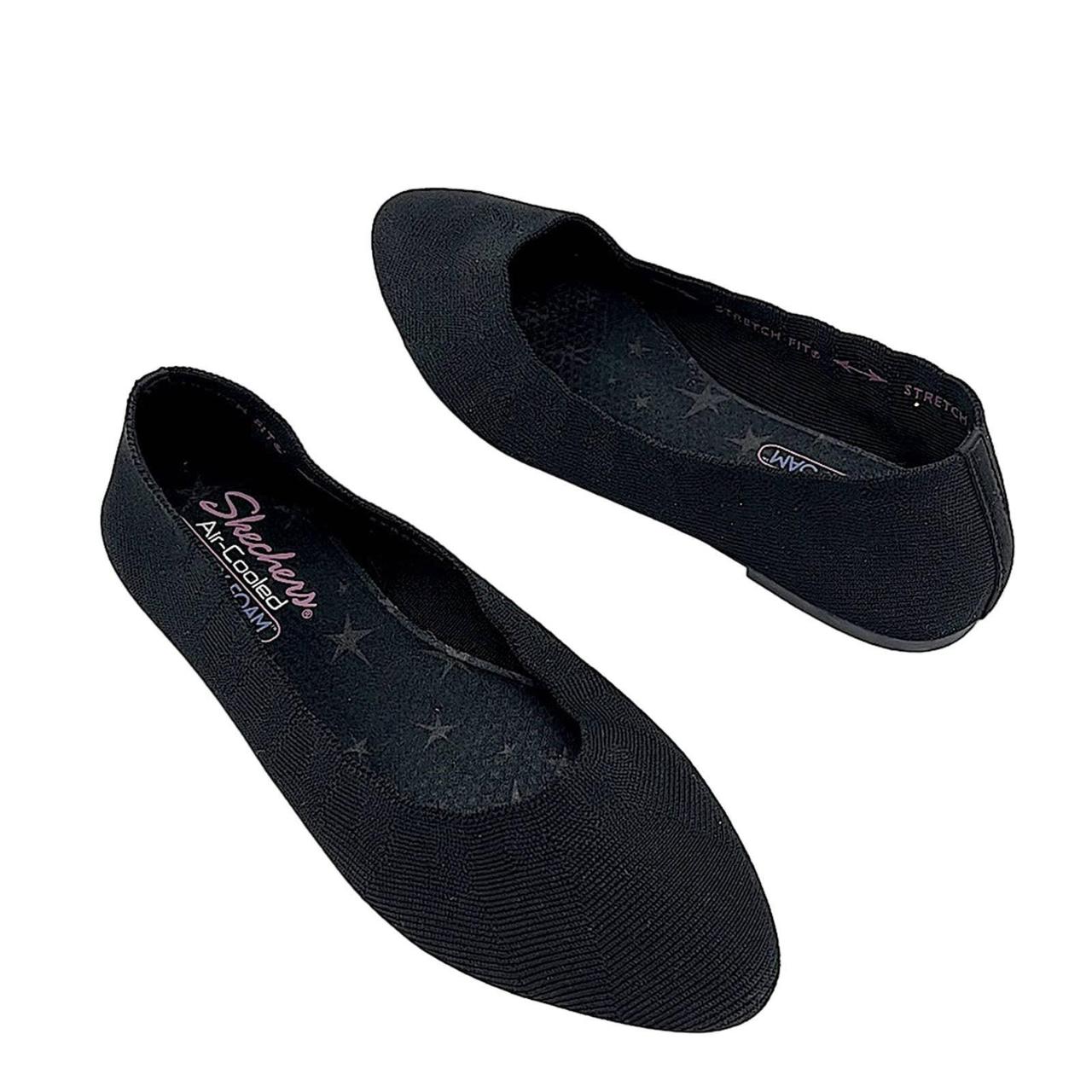 Skechers memory clearance foam black flats