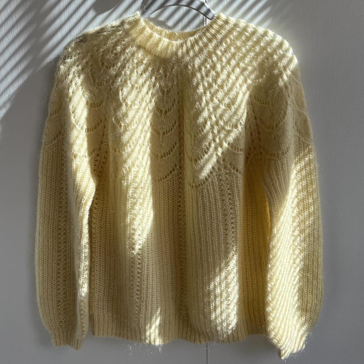 This sweater is With its fancy