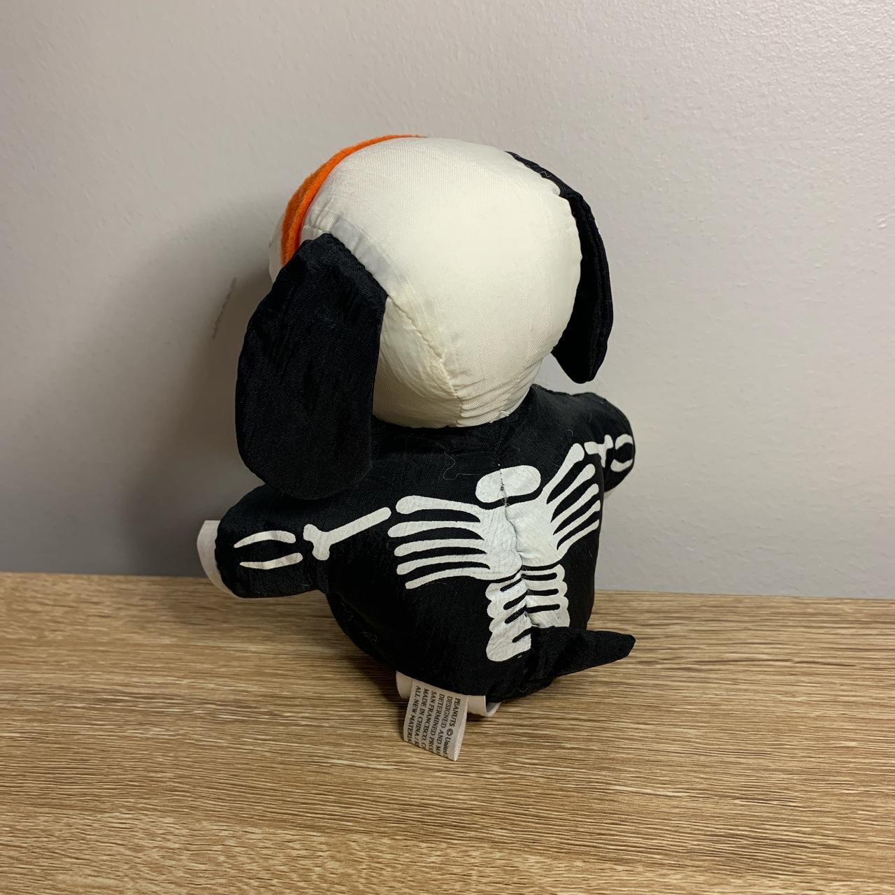 Peanuts Snoopy Halloween Skeleton Plush