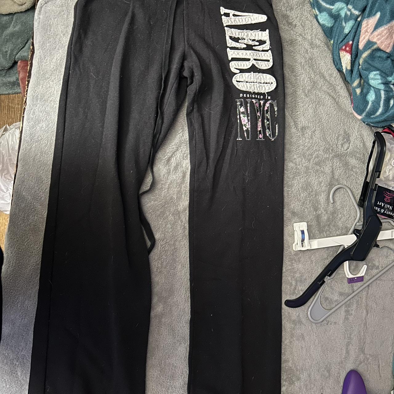 Aeropostale Flare Sweatpants Depop