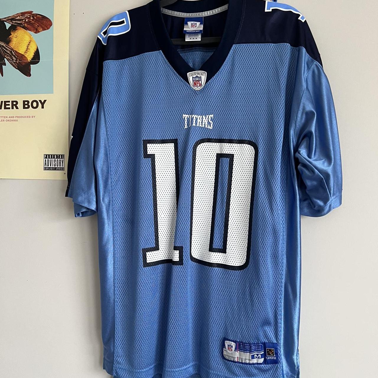 Vintage Reebok Vince Young Tennessee Titans Jersey Size Small 