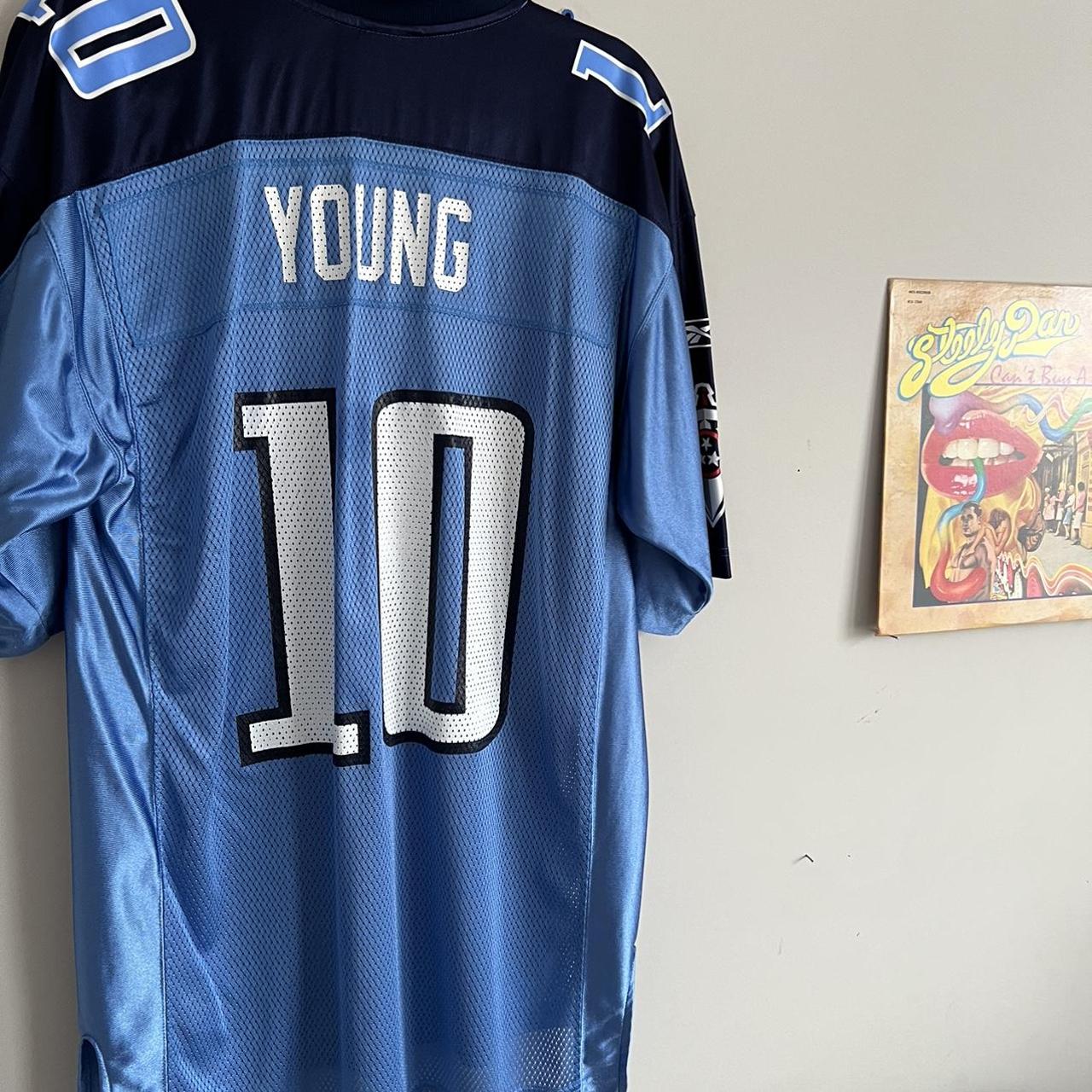 Vintage Reebok Vince Young Tennessee Titans Jersey Size Small 