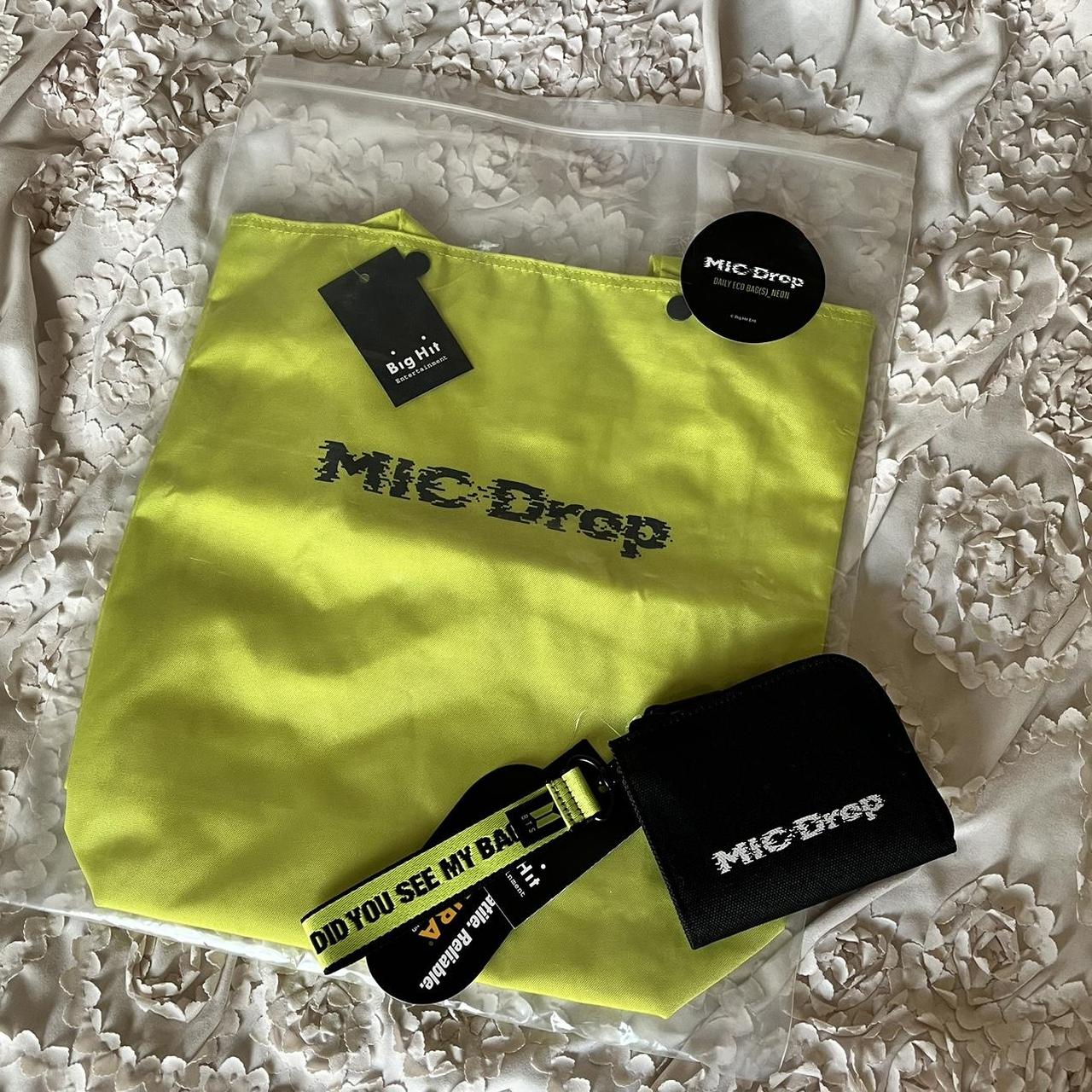 BTS MIC DROP store NECKLACE Wallet