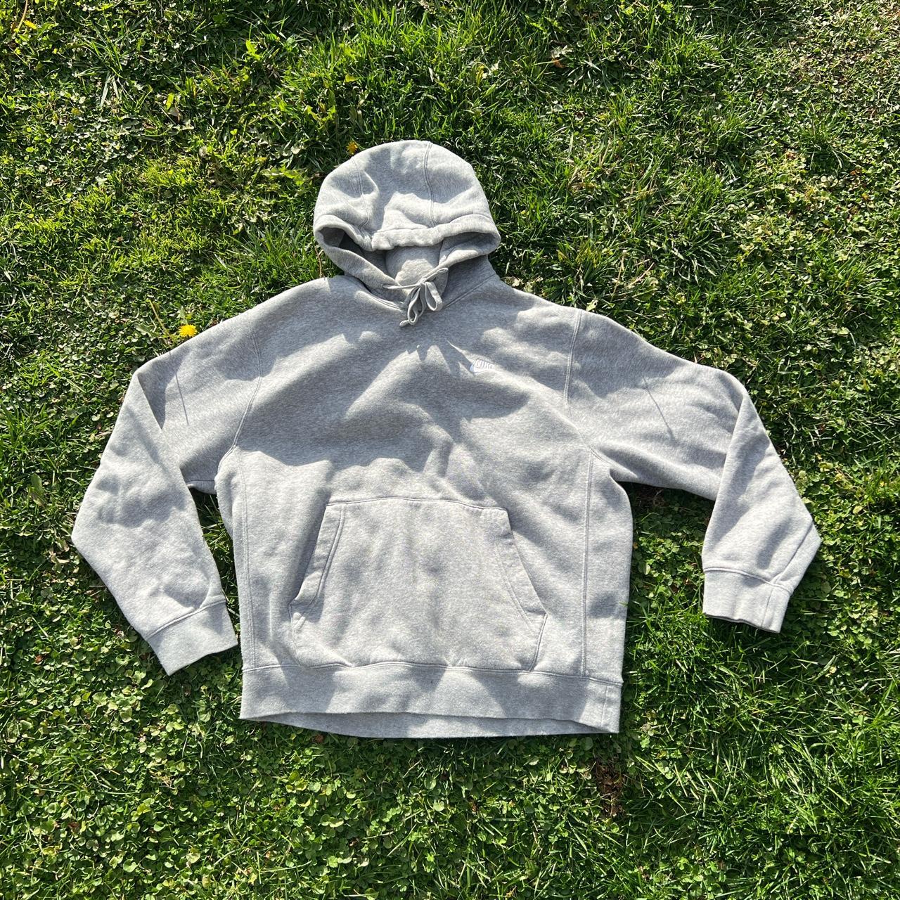 nike training hoodie grey