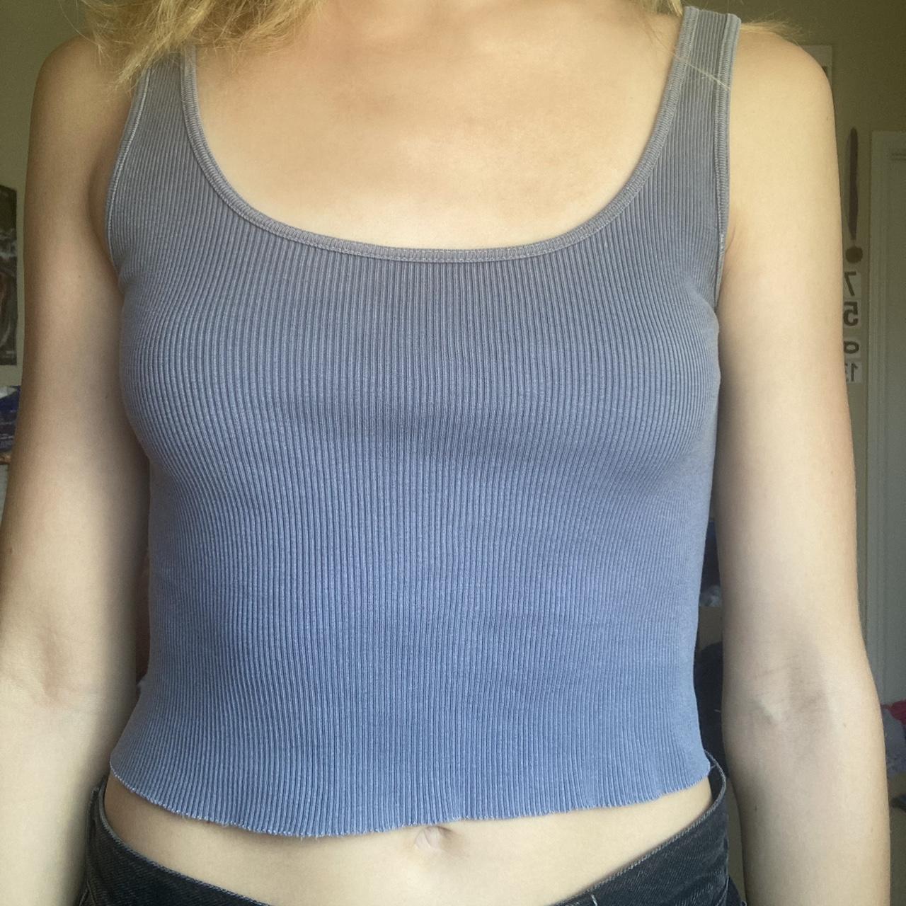 Brandy Melville Sheena Tank Top Blue - $13 (27% Off Retail) - From
