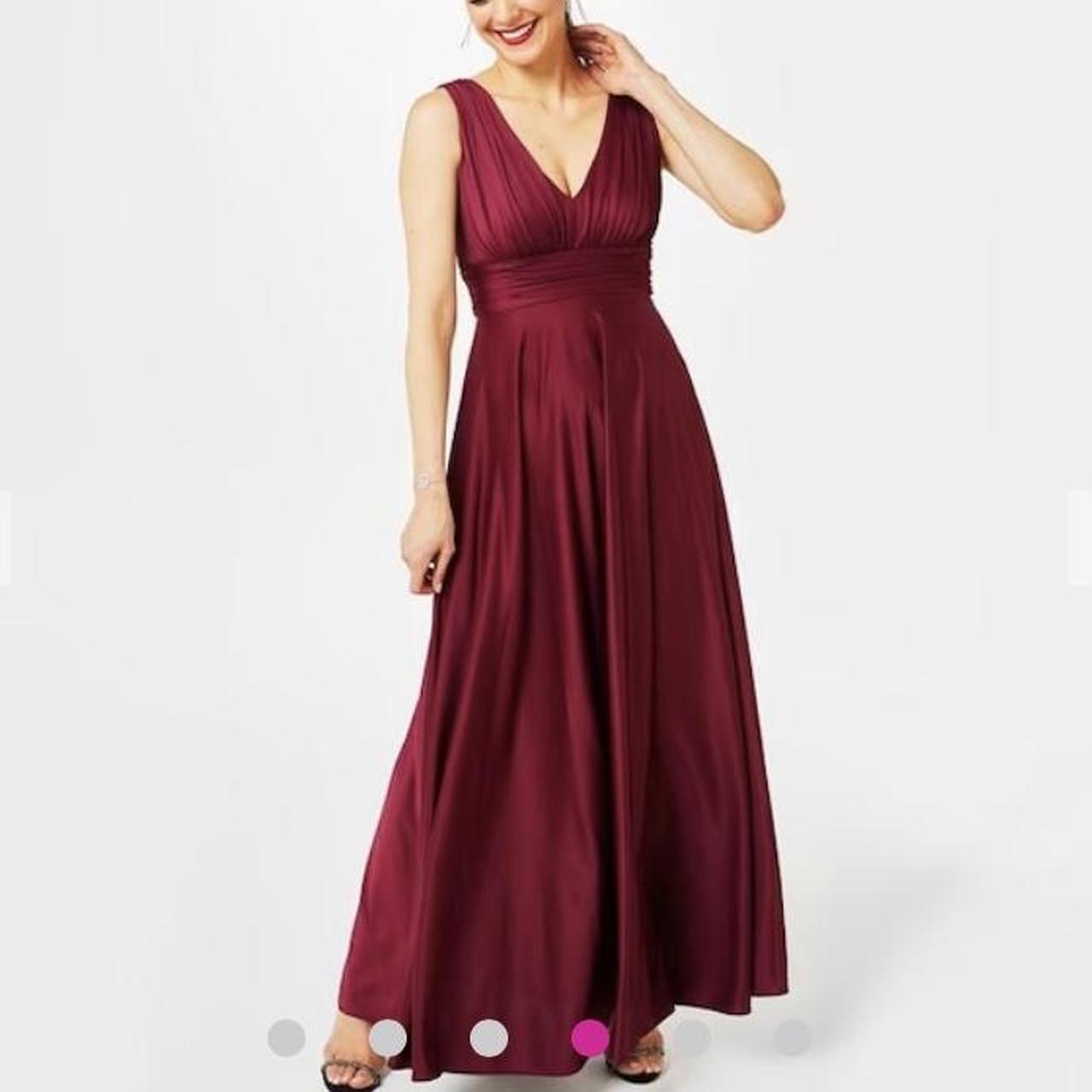 Biba burgundy sale dress