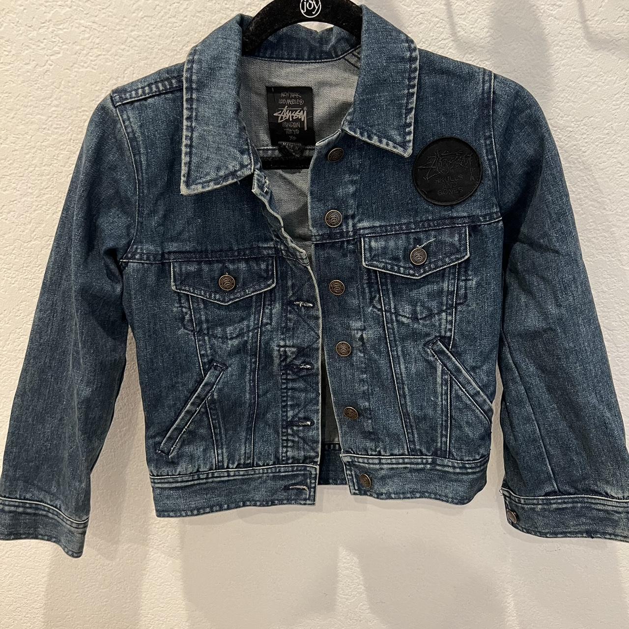 Stussy jean clearance jacket