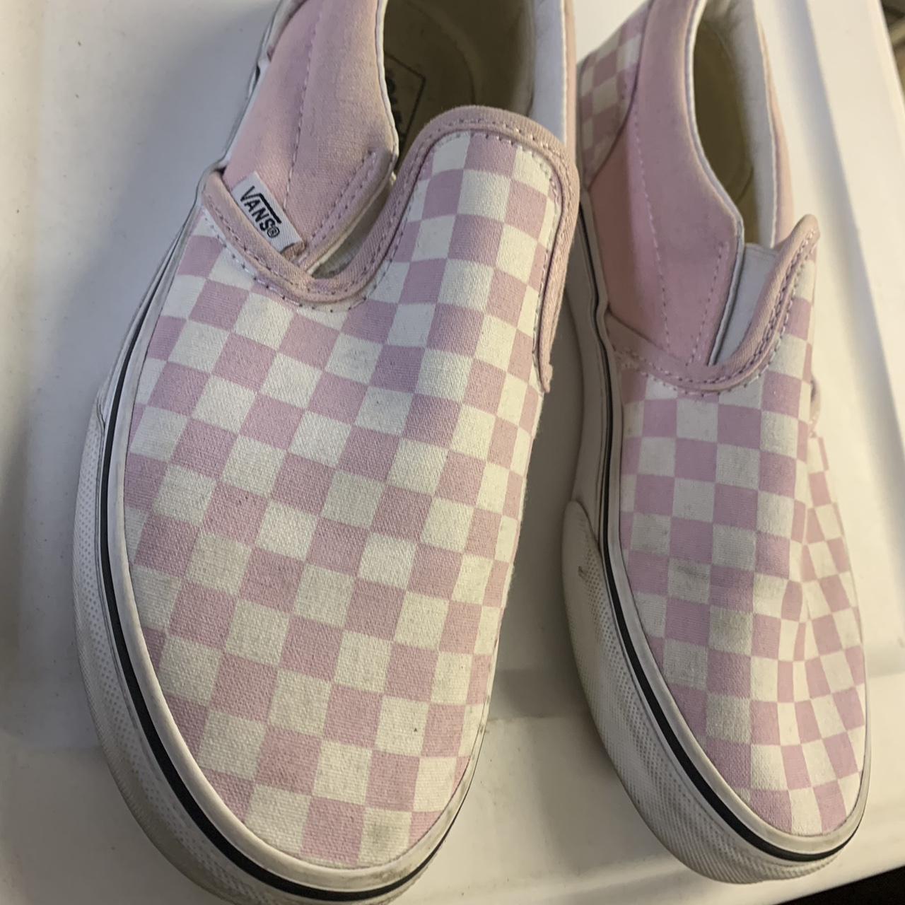 Vans zephyr 2025 pink checkered