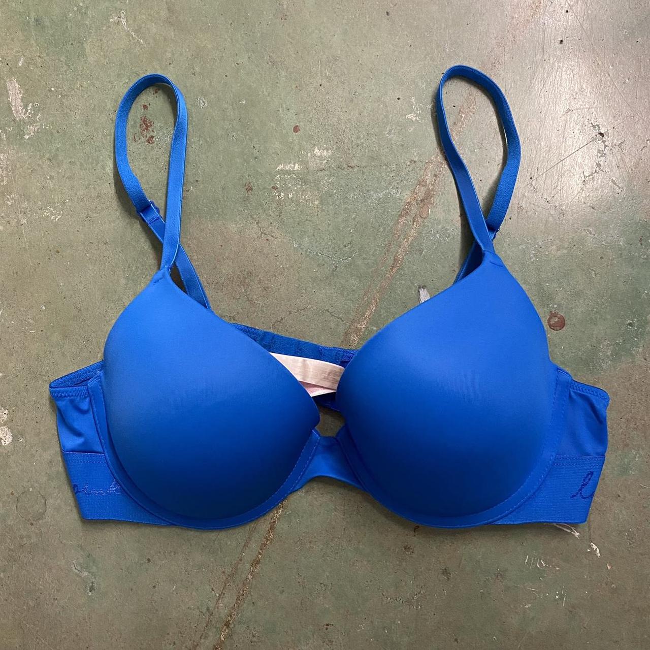 Victorias Secret Pink Wear Everywhere Push Up Bra Depop 8183