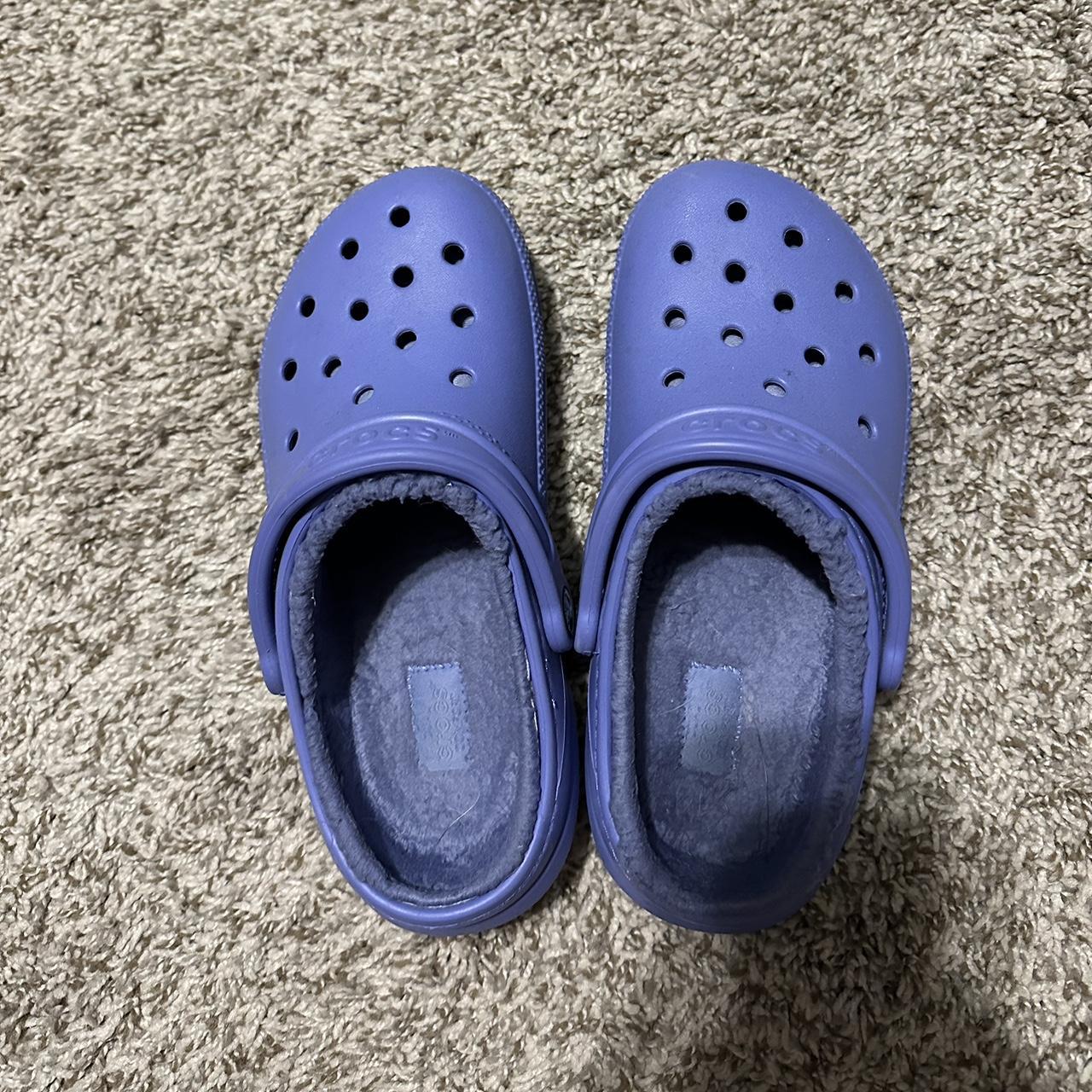 Purple crocs - Depop