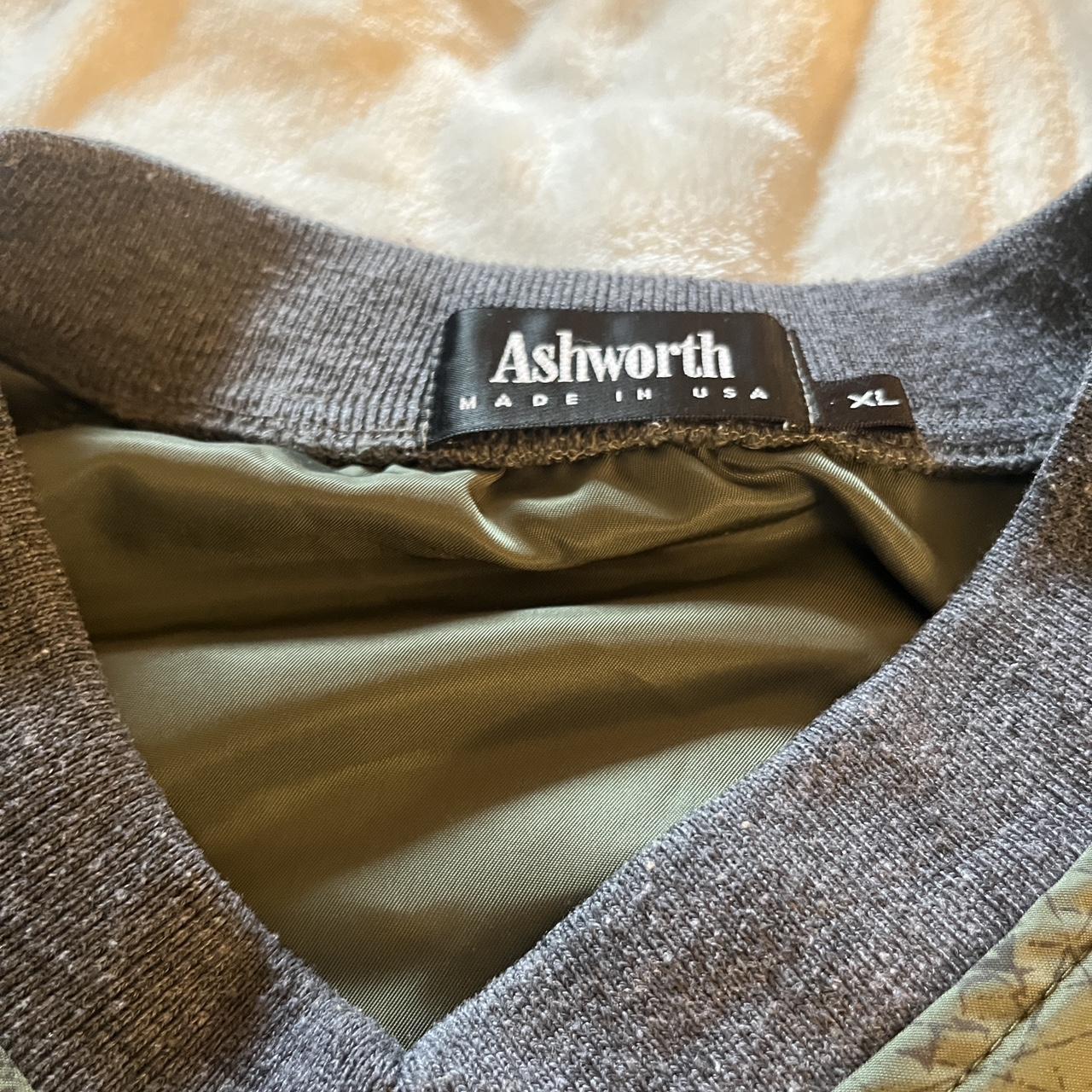 ⋆.ೃ࿔*･ vintage ashworth green pullover windbreaker... Depop