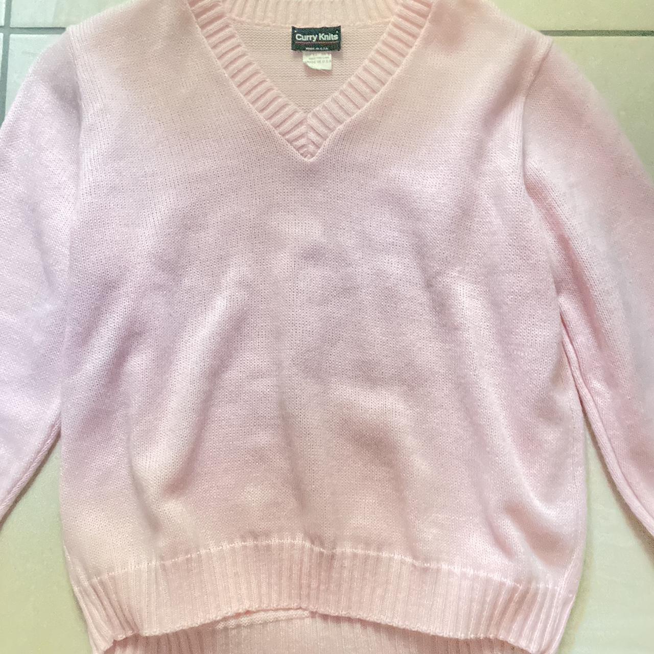 Baby pink coquette sweater 💞 (Pls pay with PAYPAL... - Depop