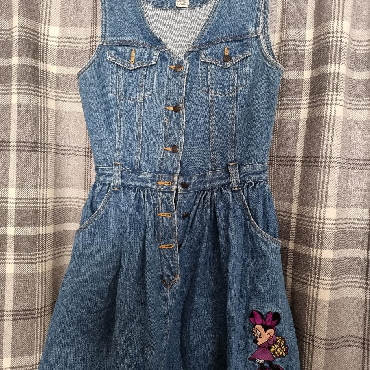 Disney denim outlet dress