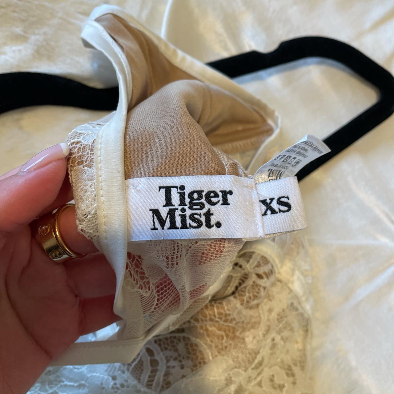 Tigermist White Lace Bralette Size XXS. - Size XXS, - Depop