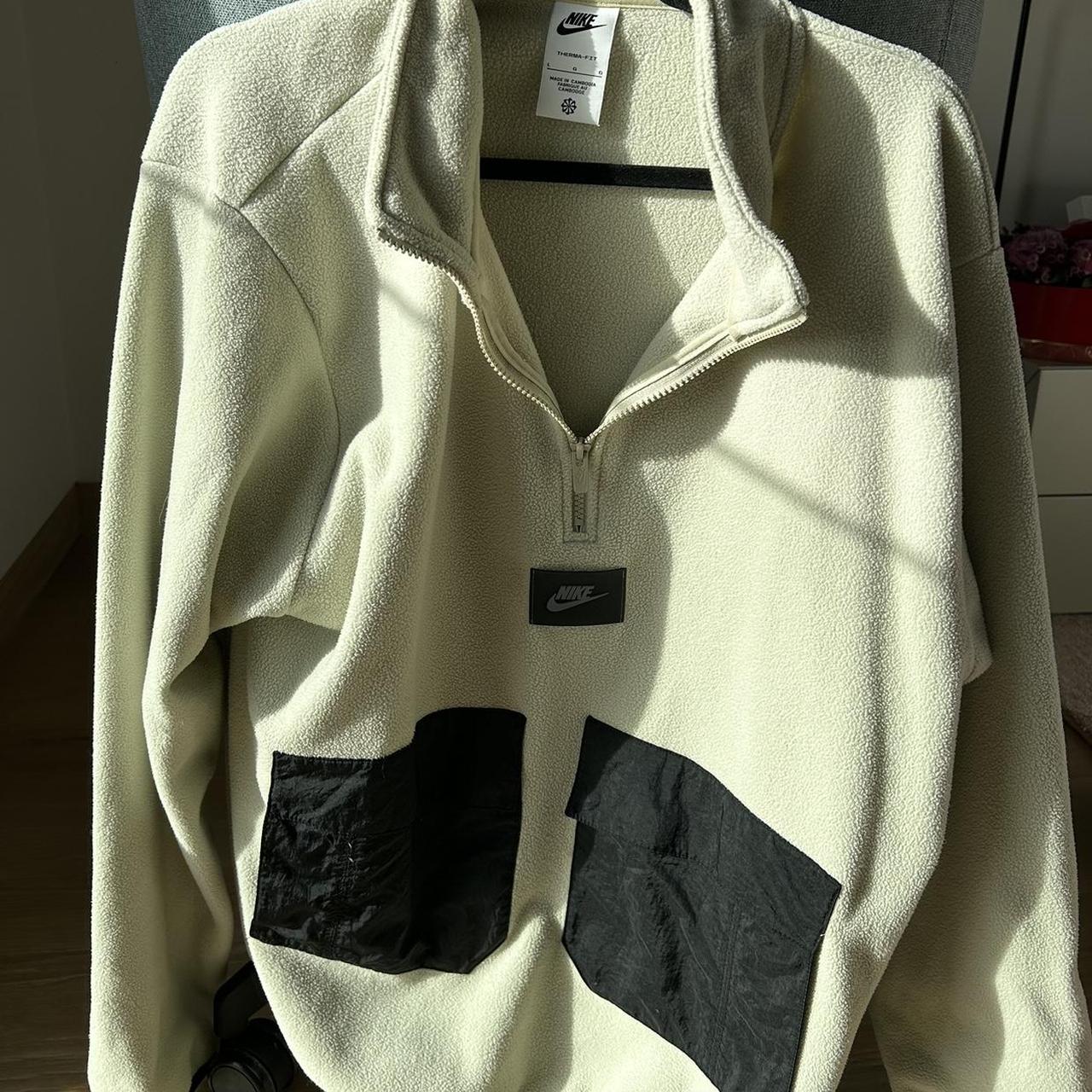 mens nike quarter zip fleece