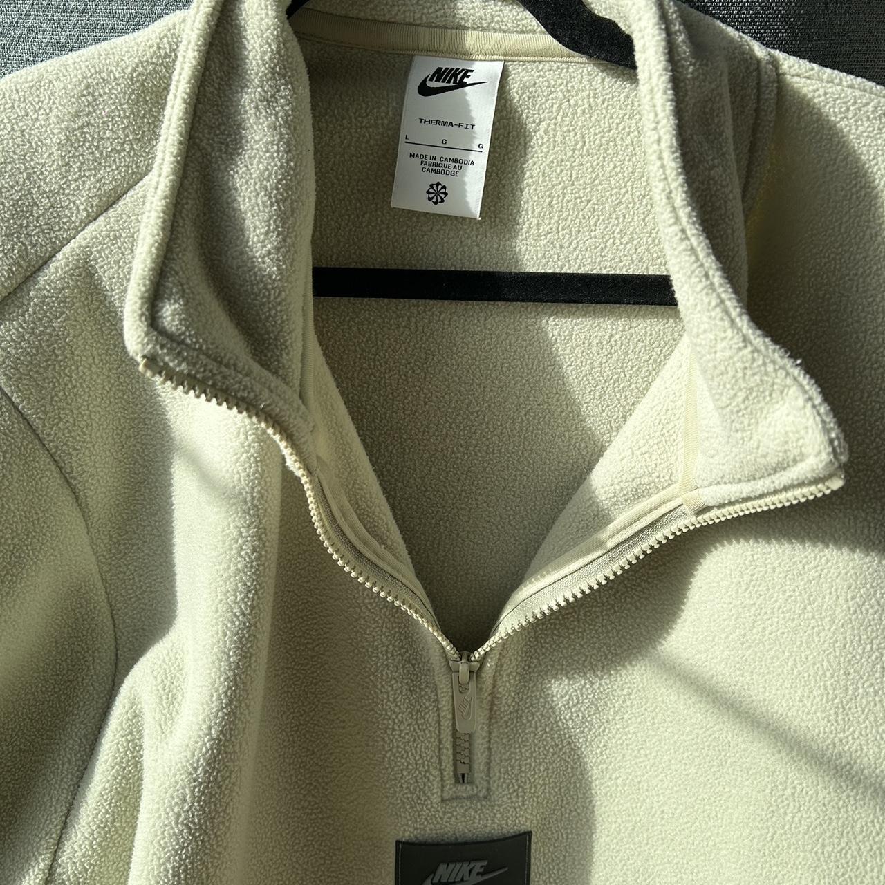 nike womens quarterzip fleece top