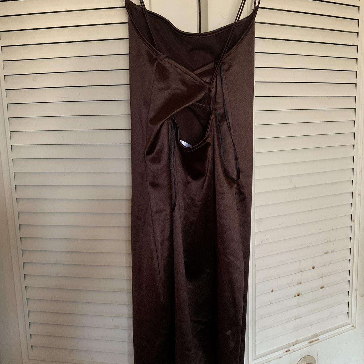 H&M Women's Brown and Black Dress (4)
