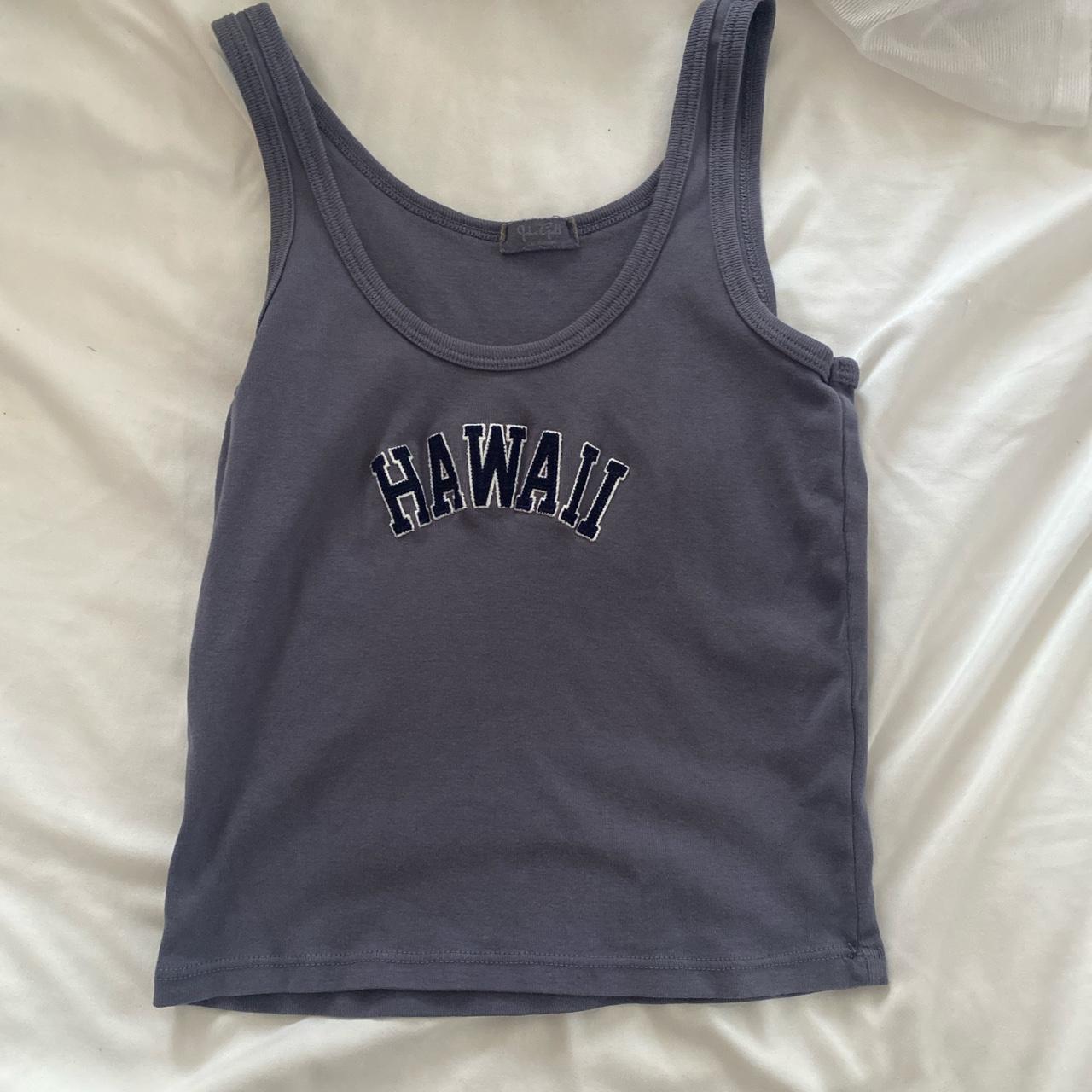 brandy melville hawaii tank FREE SHIPPING super... Depop