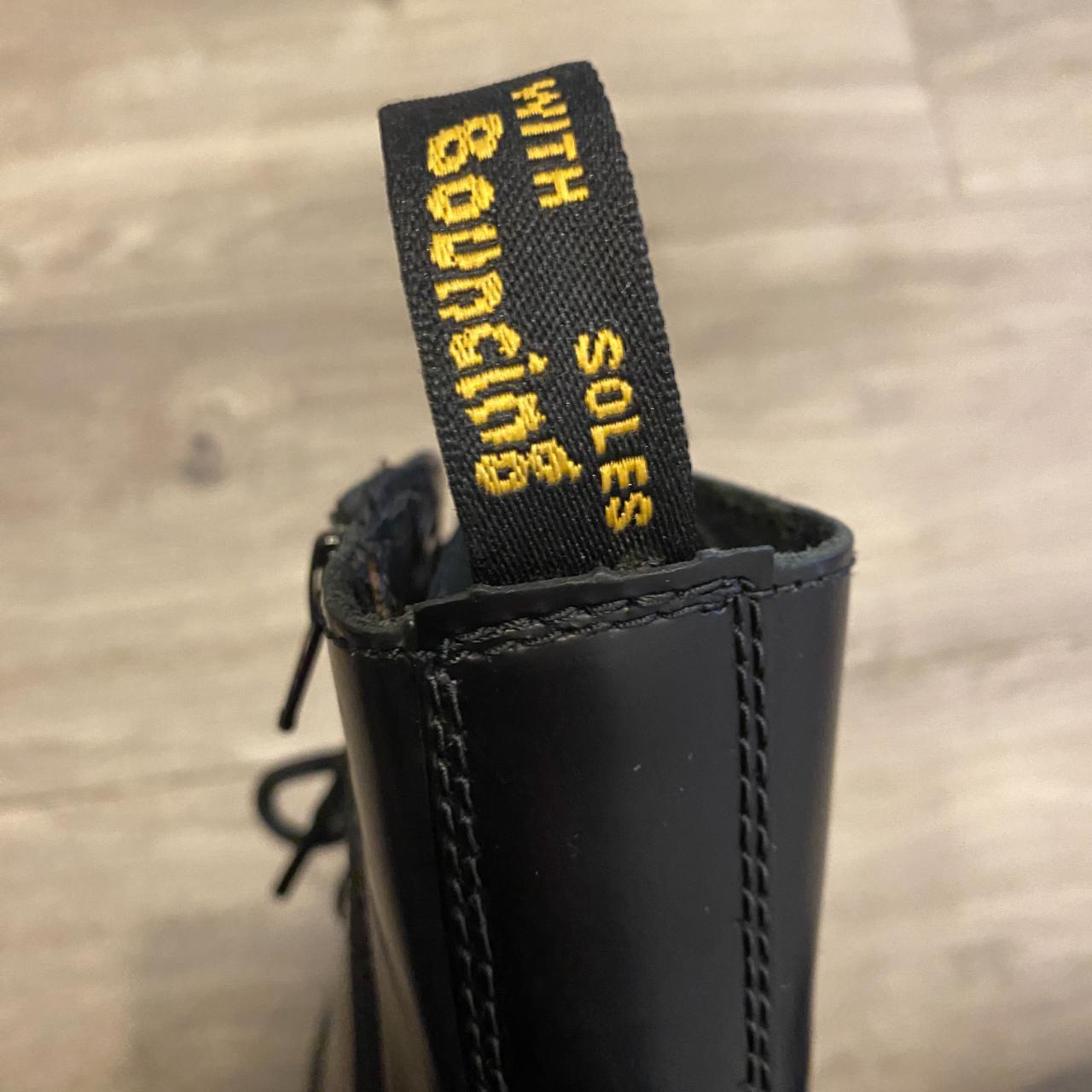 black platform doc martens