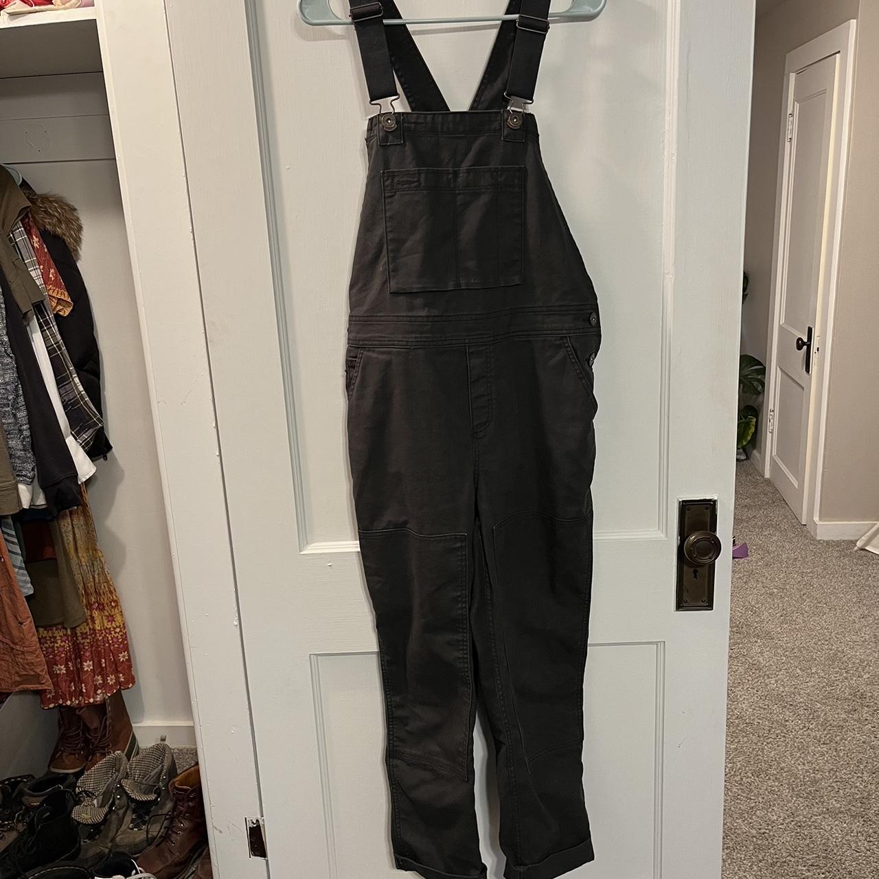 Women’s size 10 REI canvas double knee overalls! Fit... Depop