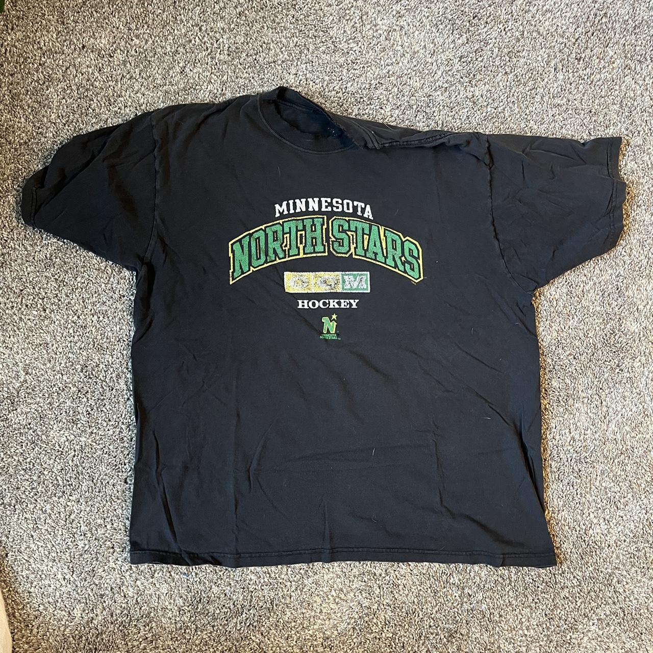 Vintage Minnesota North Stars CCM hockey t shirt.... - Depop