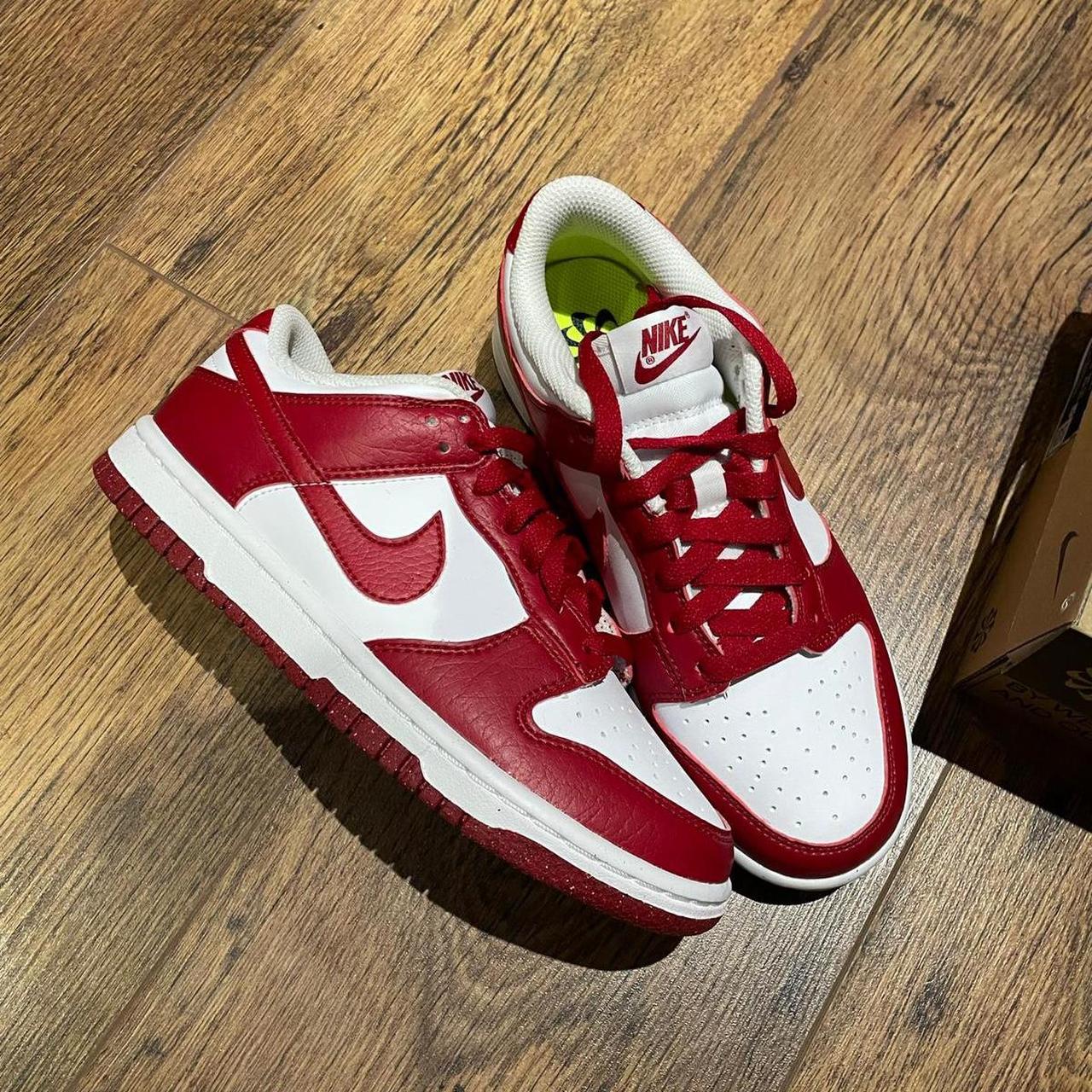 Nike Dunk Low Next Nature Gym Red Size Depop