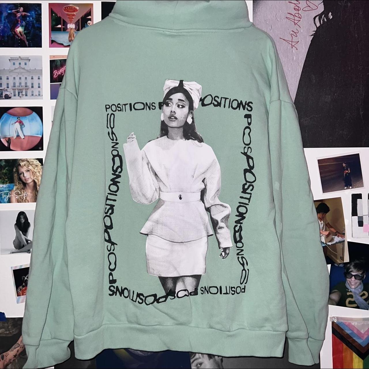 Ariana Grande positions mint hoodie Bought from