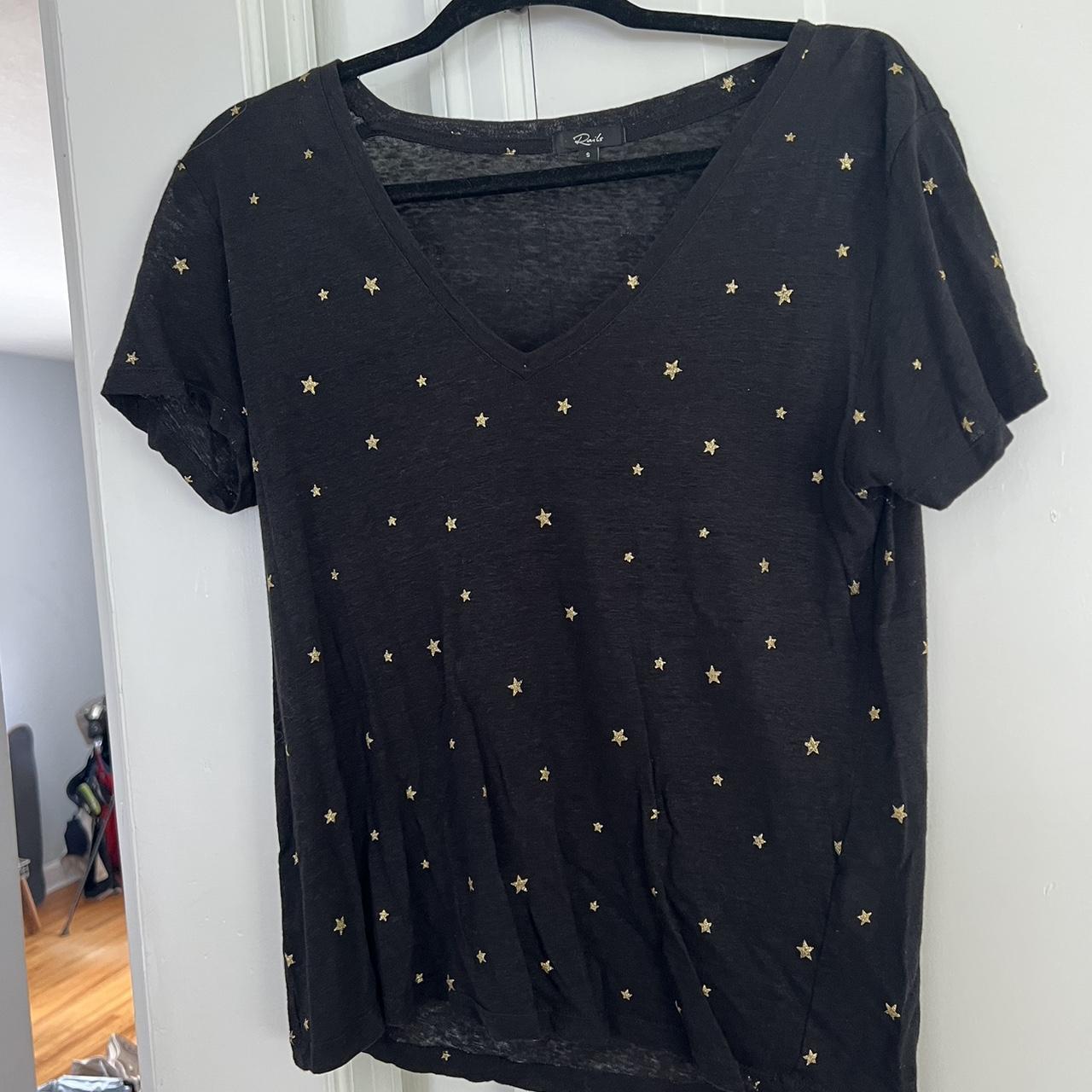 Rails Cara Twinkle T-Shirt Embroidered... - Depop