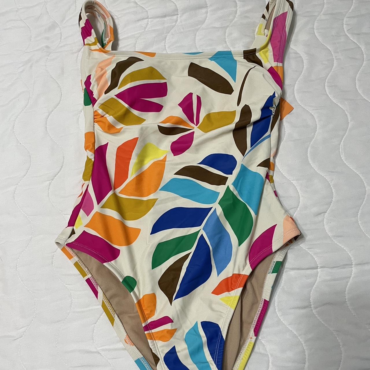 Womens Multi Swimsuit One Piece Depop