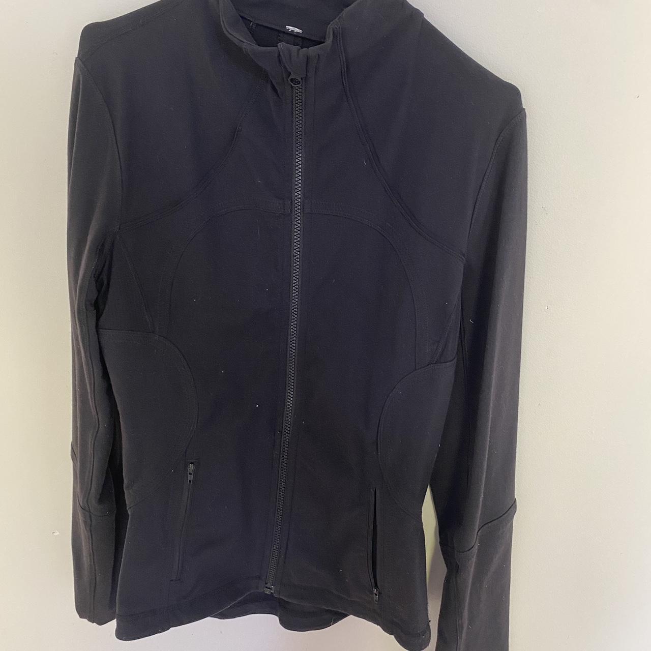 authentic lululemon jacket mint condition except tag... - Depop