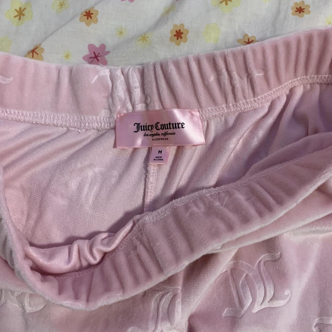 Light pink Juicy couture pj shorts Brand new, never... - Depop