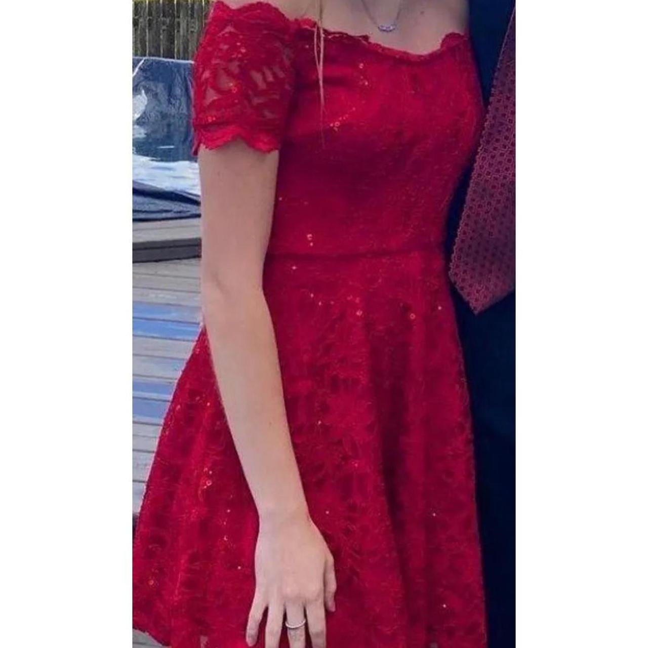 Dillards Homecoming Dress Only worn twice Depop - Main Image