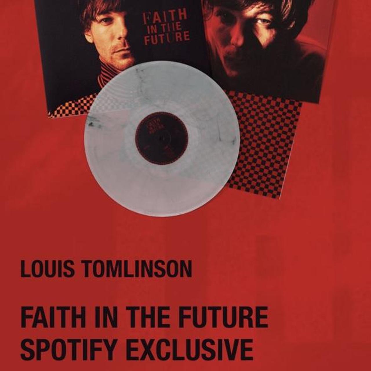 Louis Tomlinson Vinyl Walls Limited Edition Red - Depop