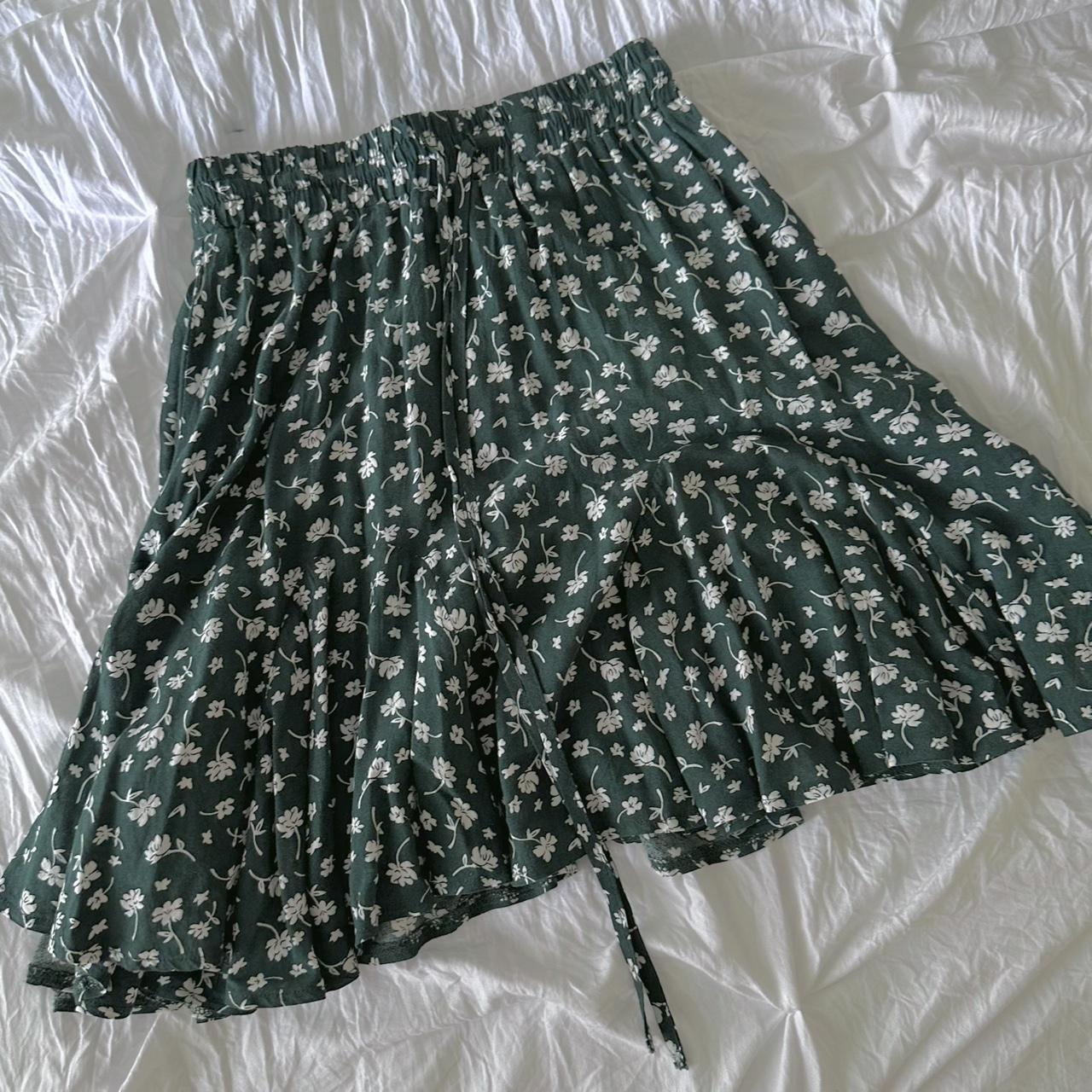 Delungra mini skirt outlet forest green