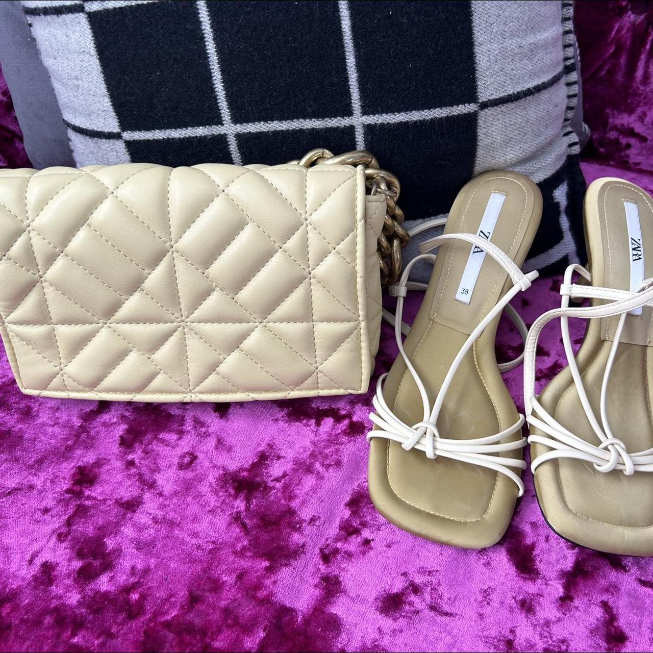 sandale jaune zara