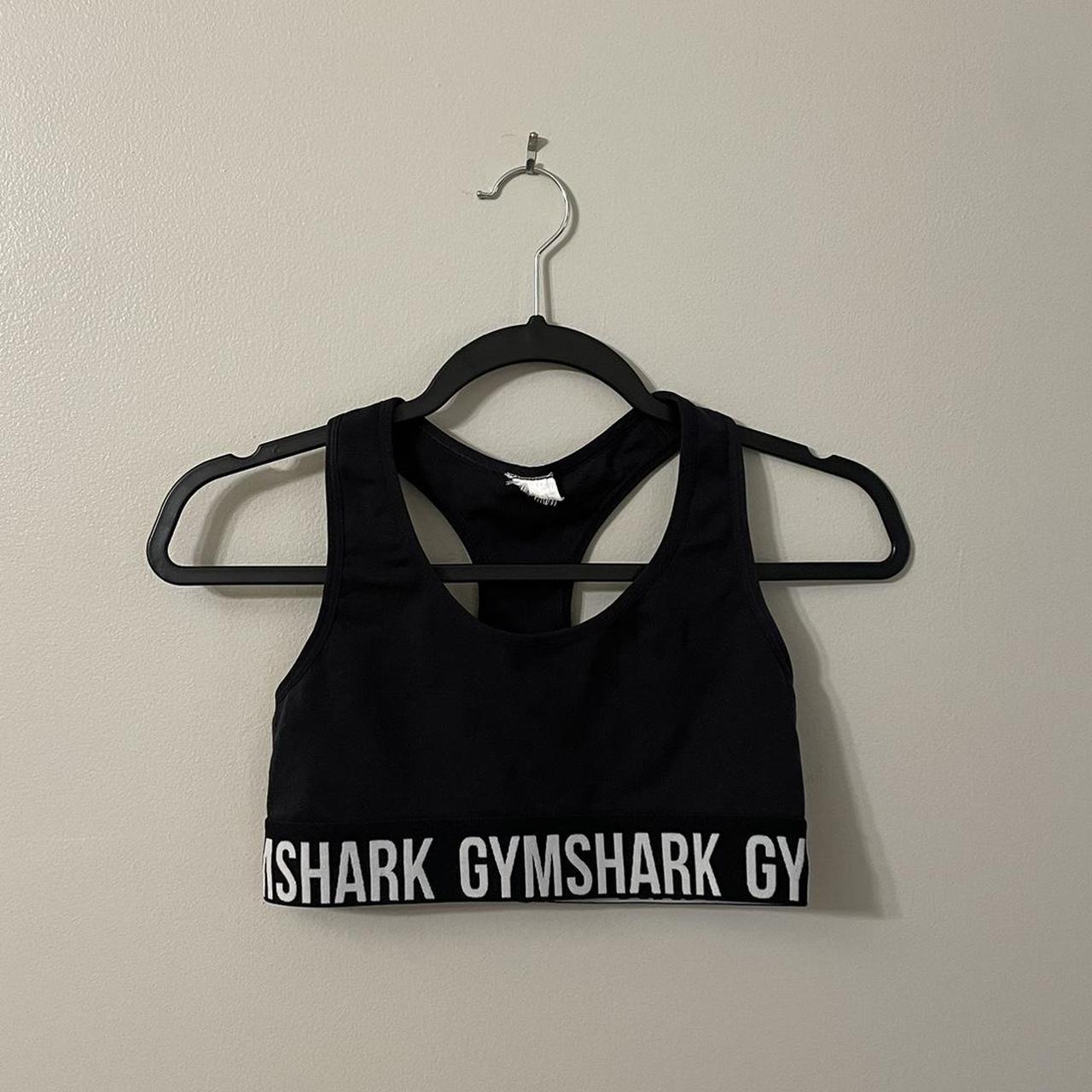 a classic gymshark HIGH IMPACT sports bra in black - Depop