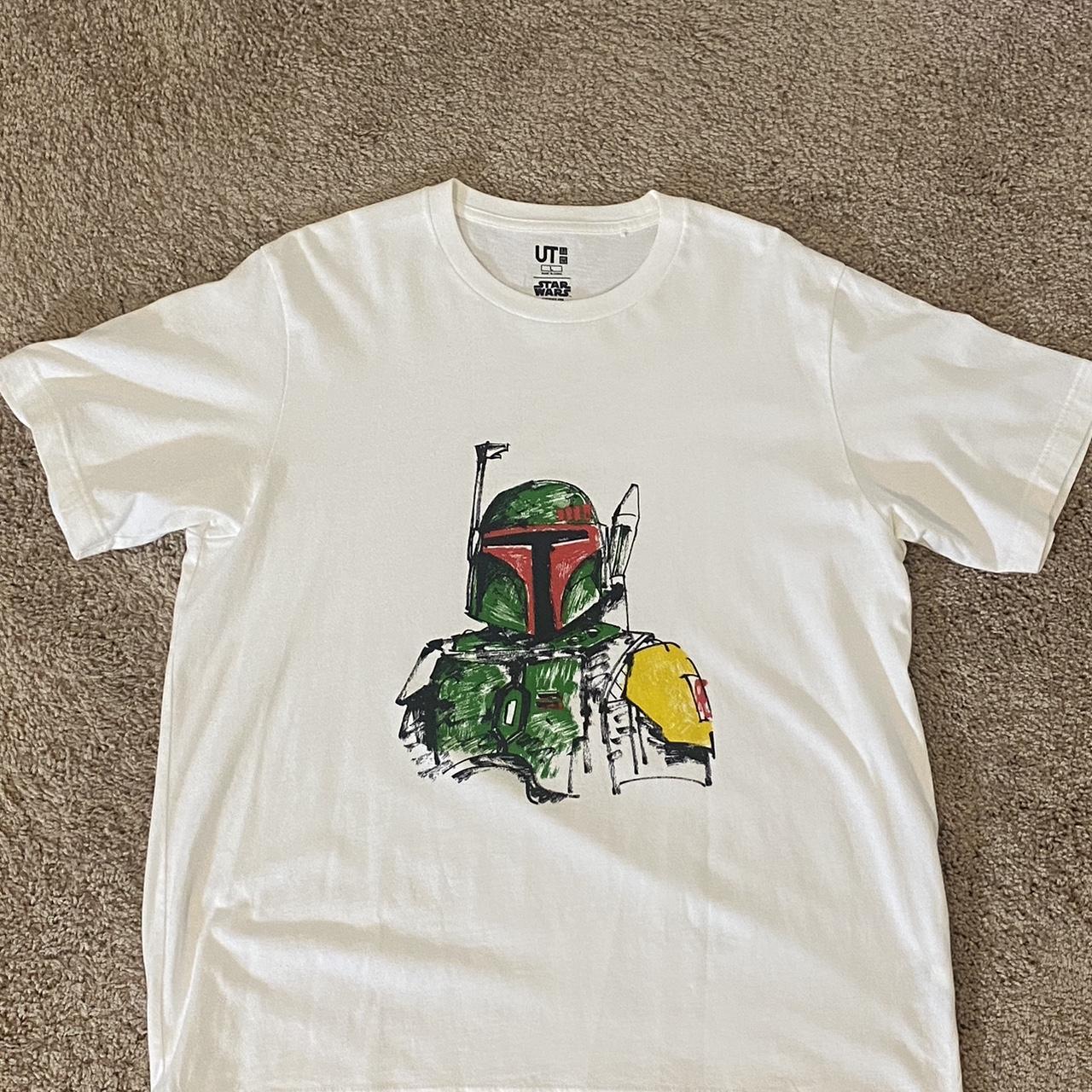 Uniqlo boba fett store shirt