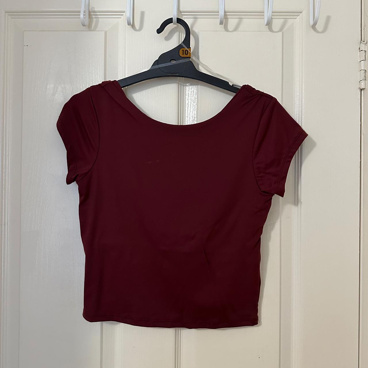 Supersoft Backless Short Sleeve Top