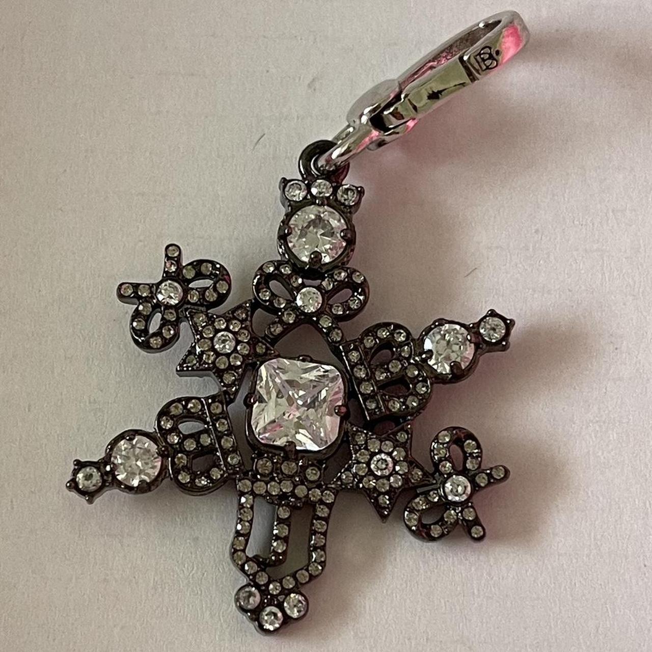 Juicy Couture charm bracelet featuring a crystal - Depop