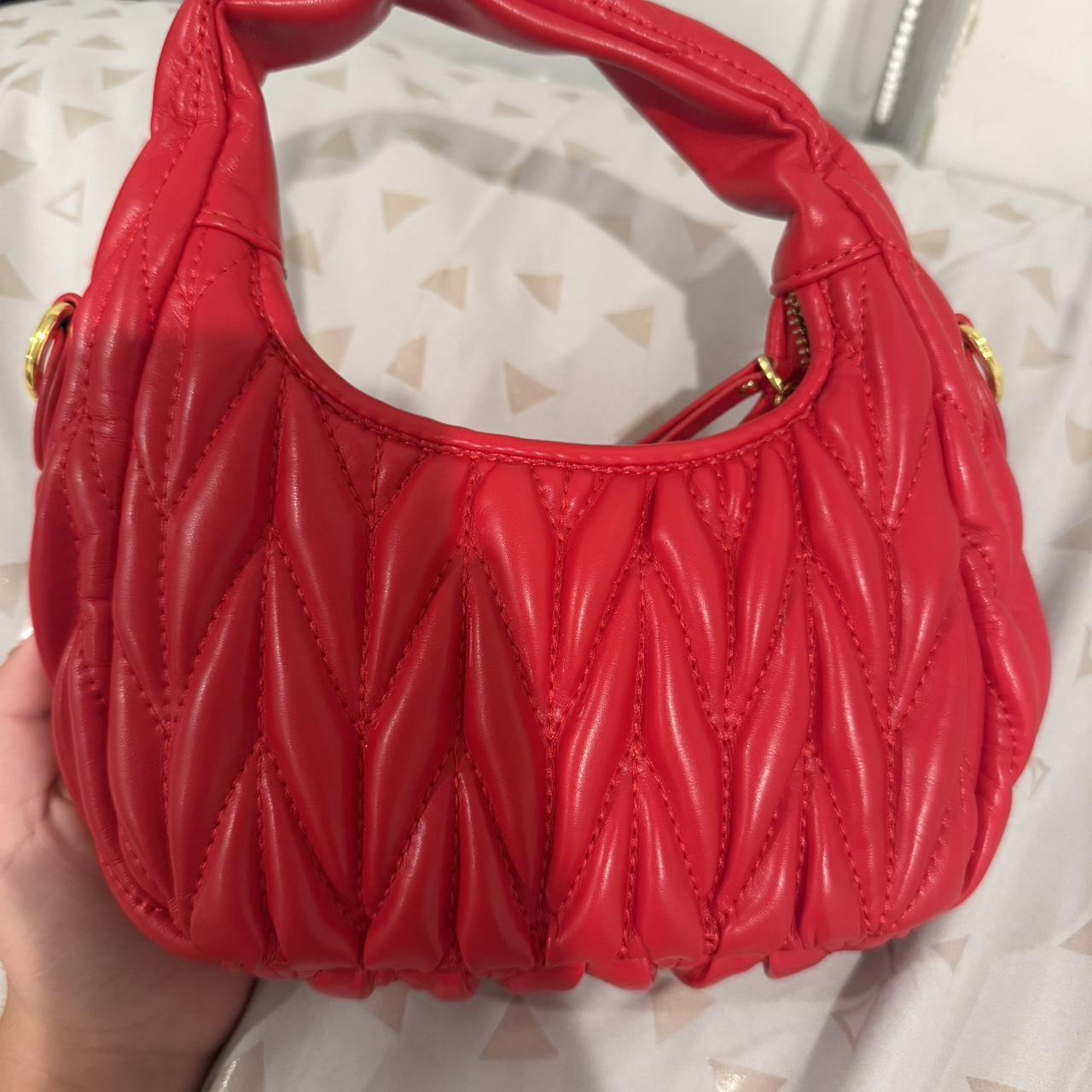 Miu Miu Women's Bag - Red/Multi – Red Miu Miu lea… - image 2