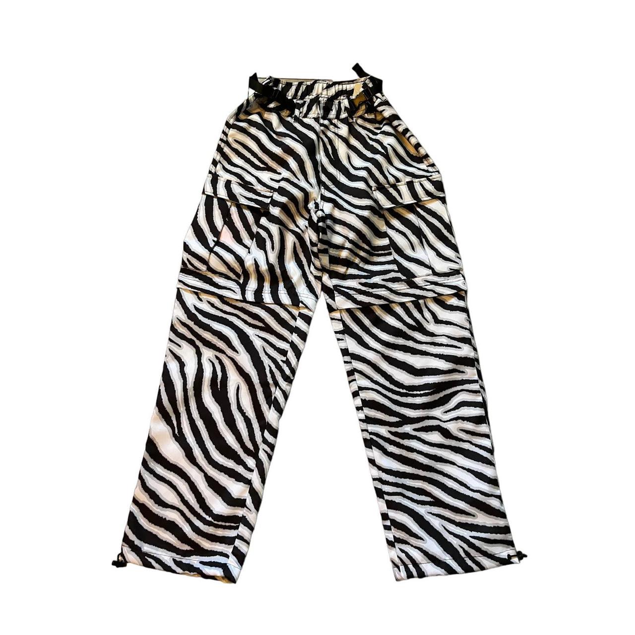 The Zia Trousers in Zebra Print