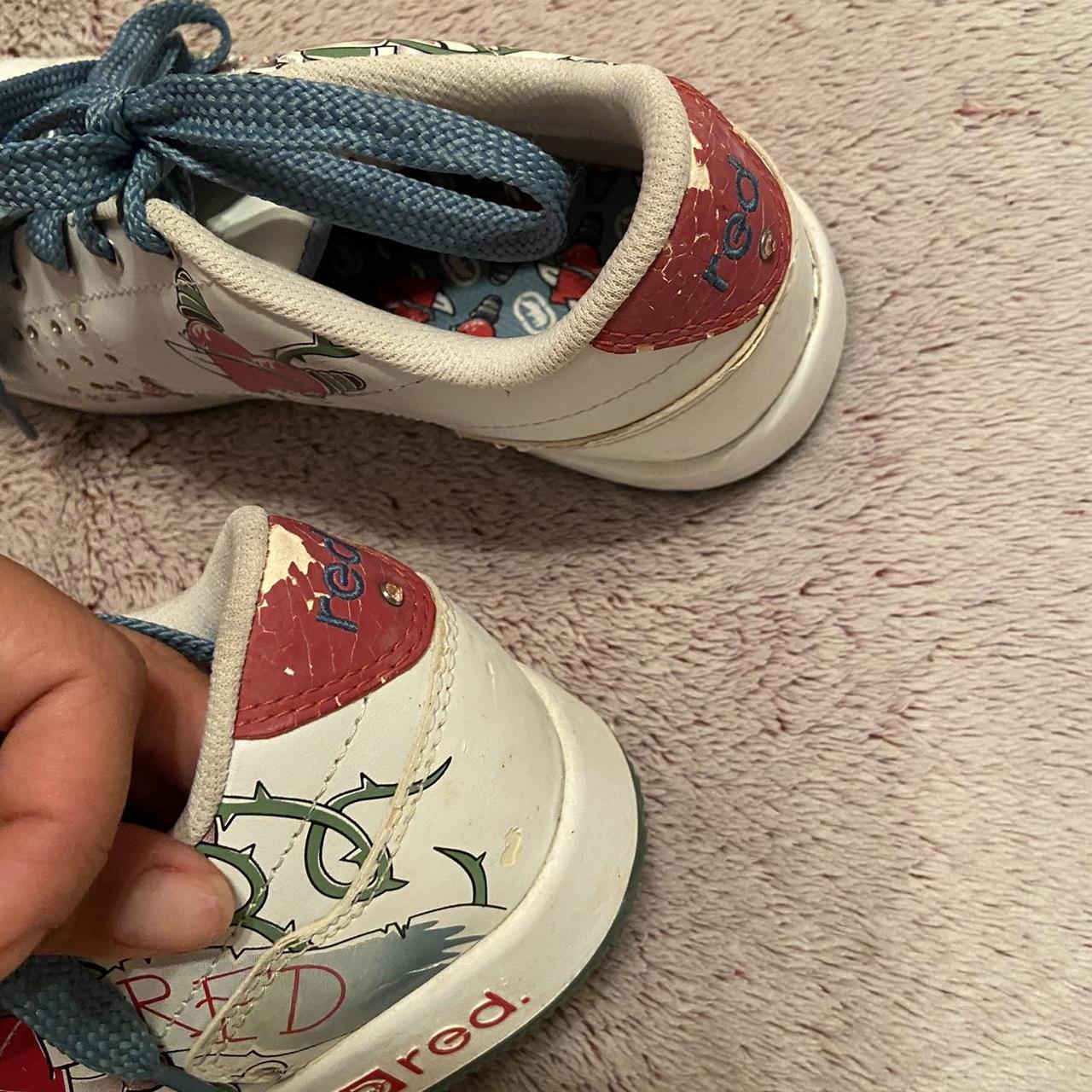 Ecko red sneakers Mark ecko eckored tennis shoes... - Depop
