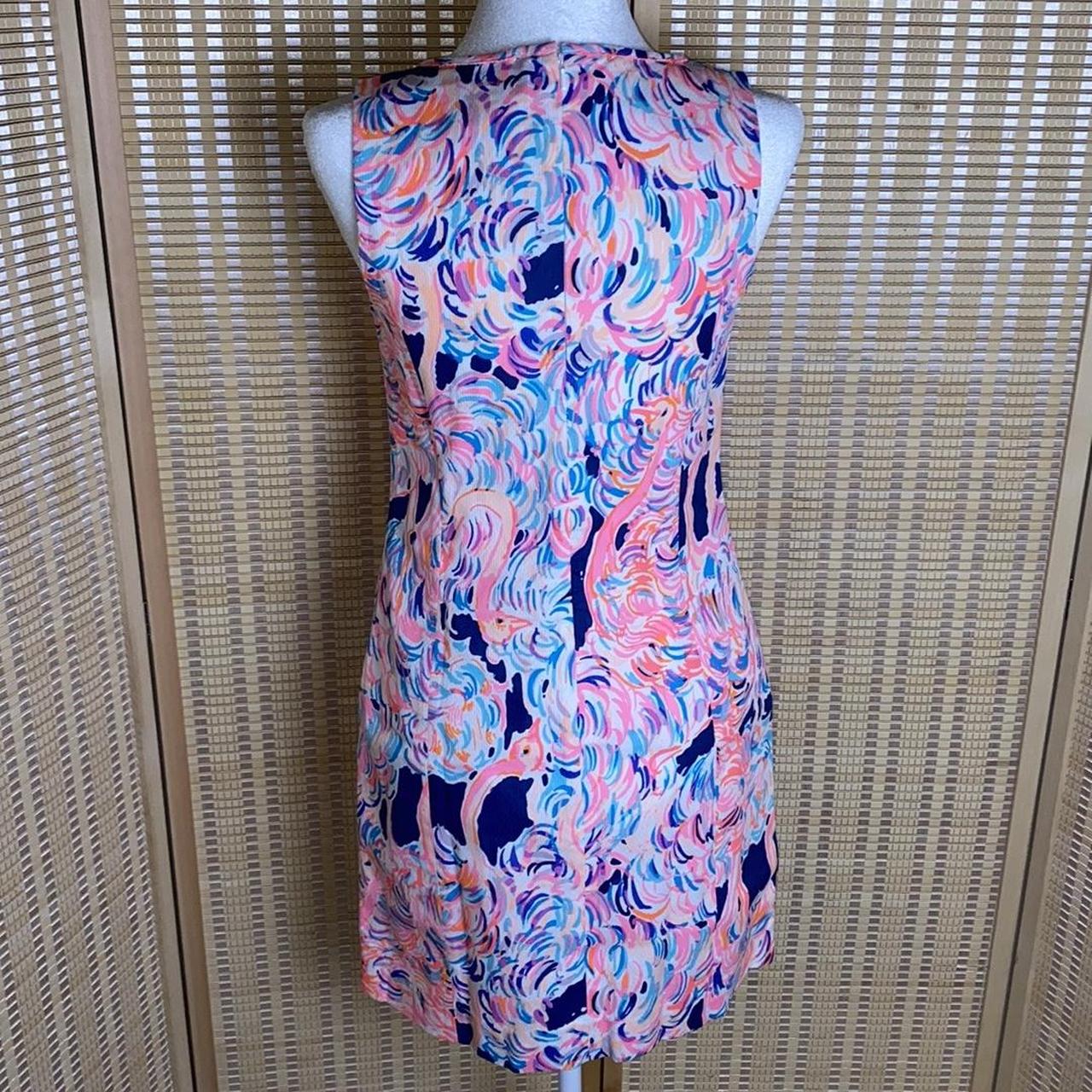Lilly Pulitzer Amina V-Neck Shift Dress Color: Depop